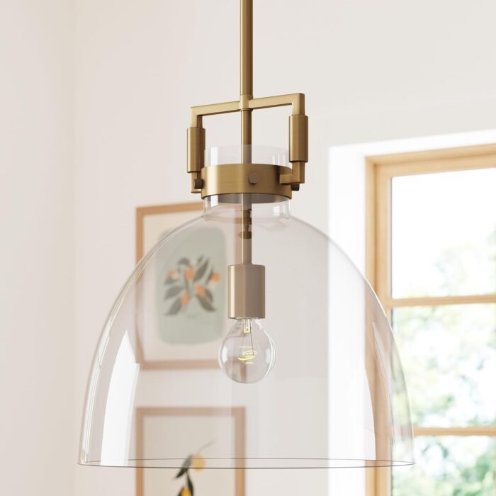 Convenient Stylish Vintage Brass Pendant Light 1