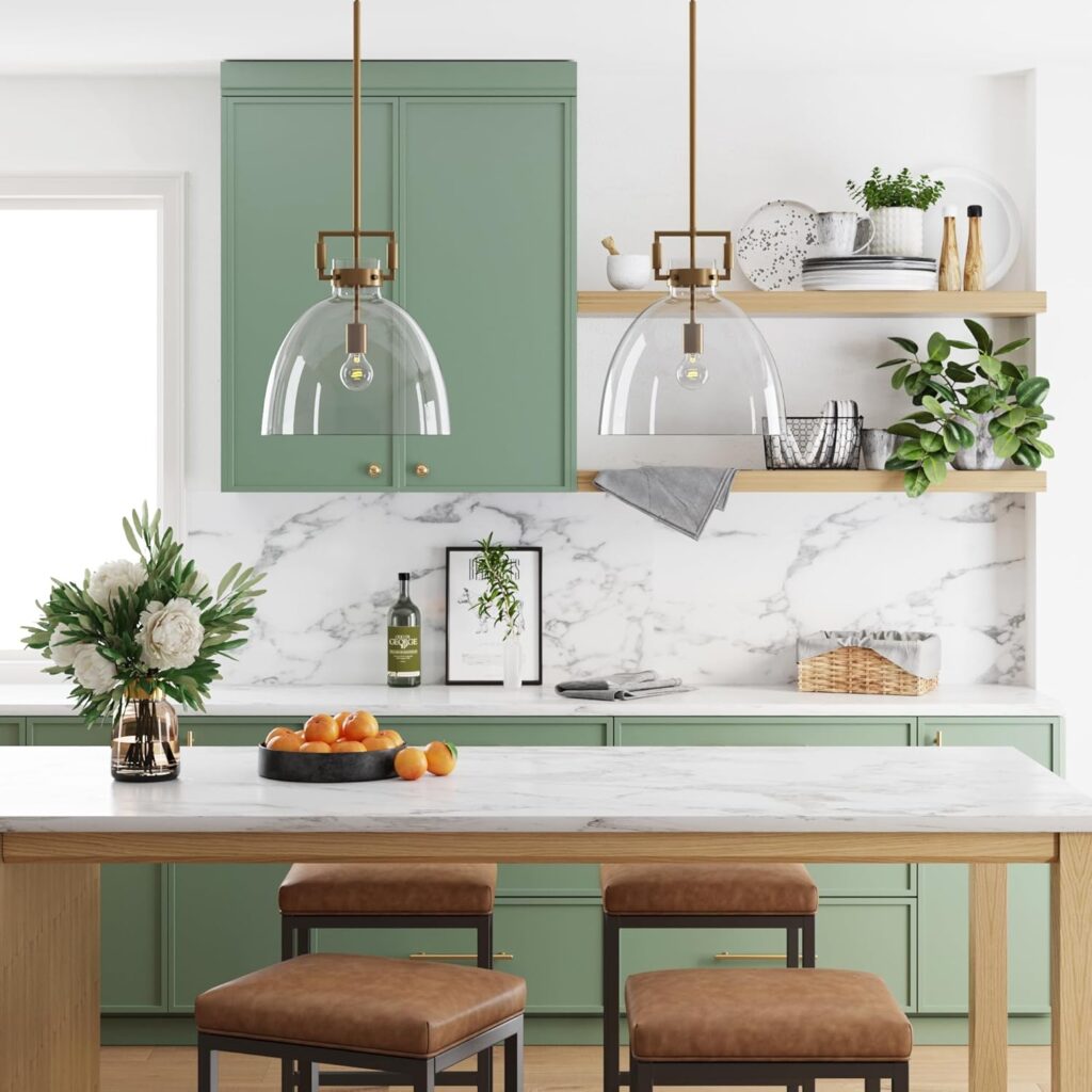 Convenient Stylish Vintage Brass Pendant Light 3