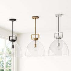 Convenient Stylish Vintage Brass Pendant Light 4