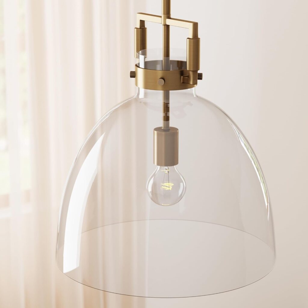 Convenient Stylish Vintage Brass Pendant Light 5