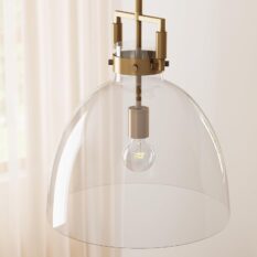 Convenient Stylish Vintage Brass Pendant Light 5