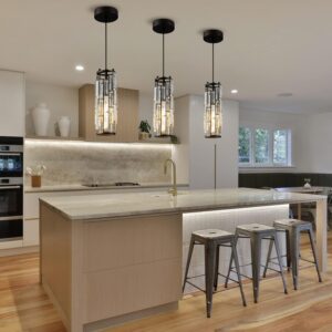 Crystal Pendant Light Modern Mini Fixture 3