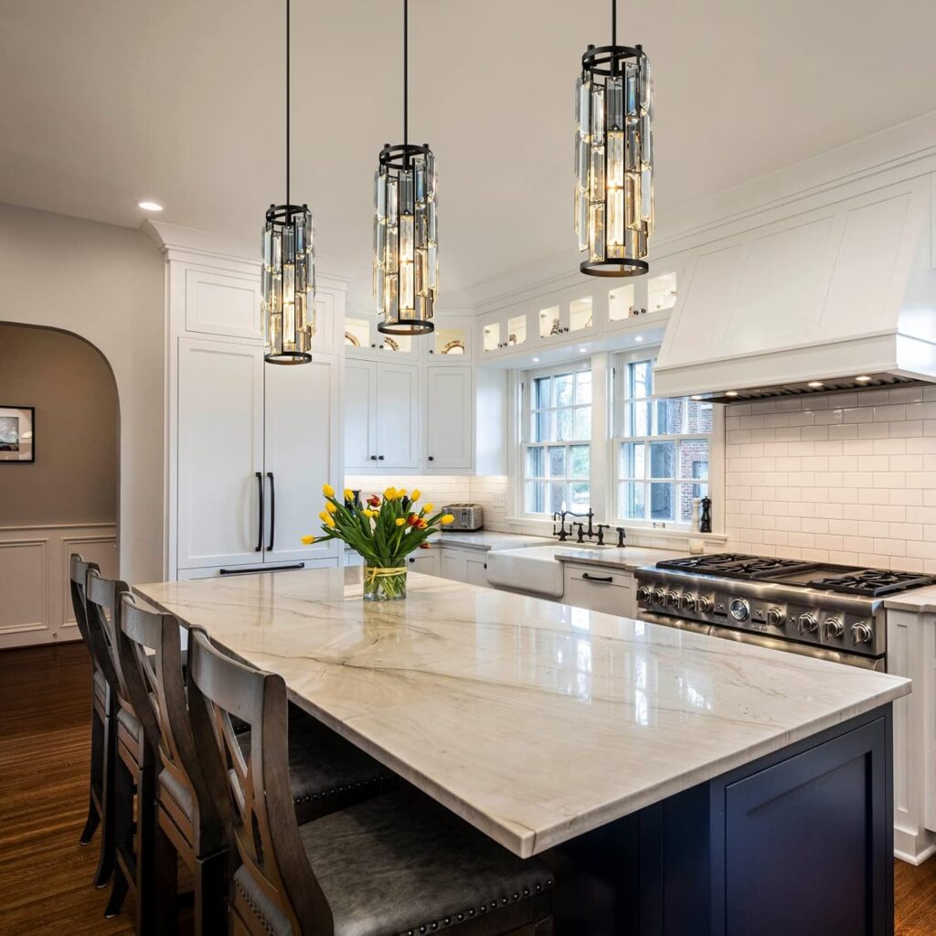 Crystals Pendant Light Modern Mini Fixture 5
