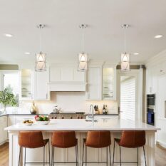 Cylindrical Pendant Light Perfect for Stylish Interiors dining area