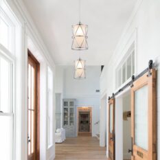 Cylindrical Pendant Light Perfect for Stylish Interiors hallway