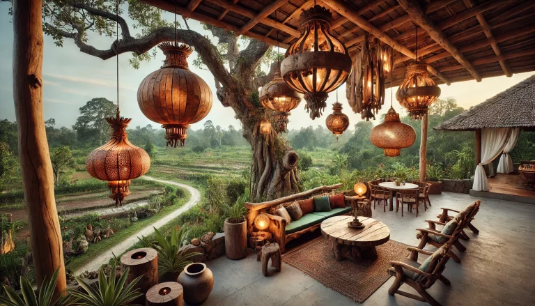 Ancient Wood Pendant Light Ideas Define Rural Beauty