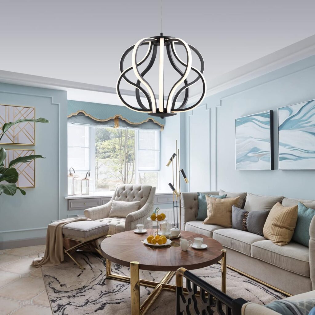 Elegant Modern LED Chandeliers Hanging Design 6