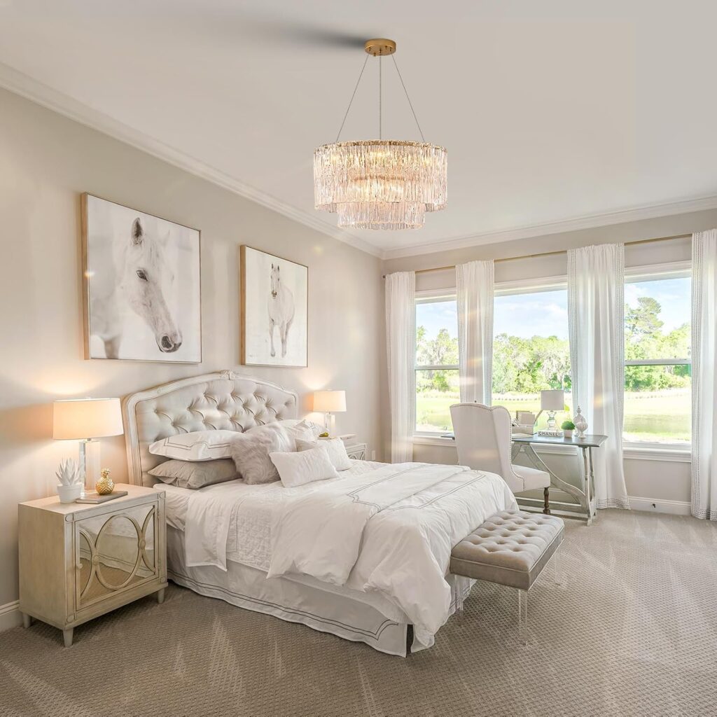 Exquisite Luxury 2 Tiers Chandelier 4