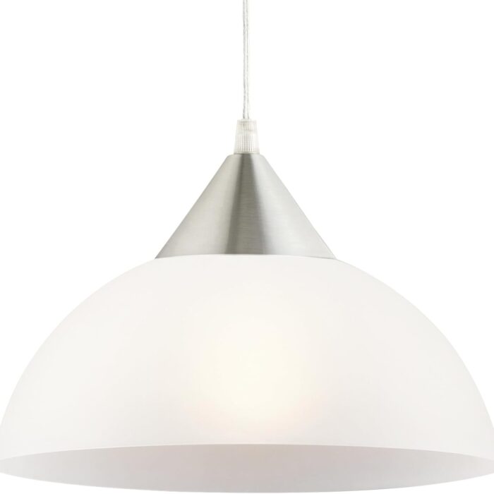 Frosted White Shade Elegant Lighting Fixture 4