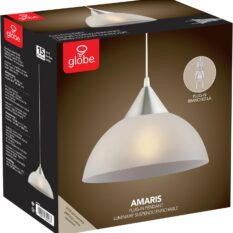 Frosted White Shade Elegant Lighting Fixture 5
