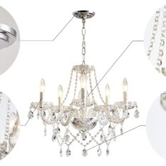 Illuminate Your Room With A Crystal Chandelier details