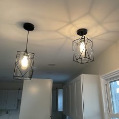 Mini Industrial Ceiling Lamp kitchen1