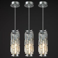 Sophisticated Modern Chrome Pendant Light 1