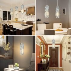 Sophisticated Modern Chrome Pendant Light 6